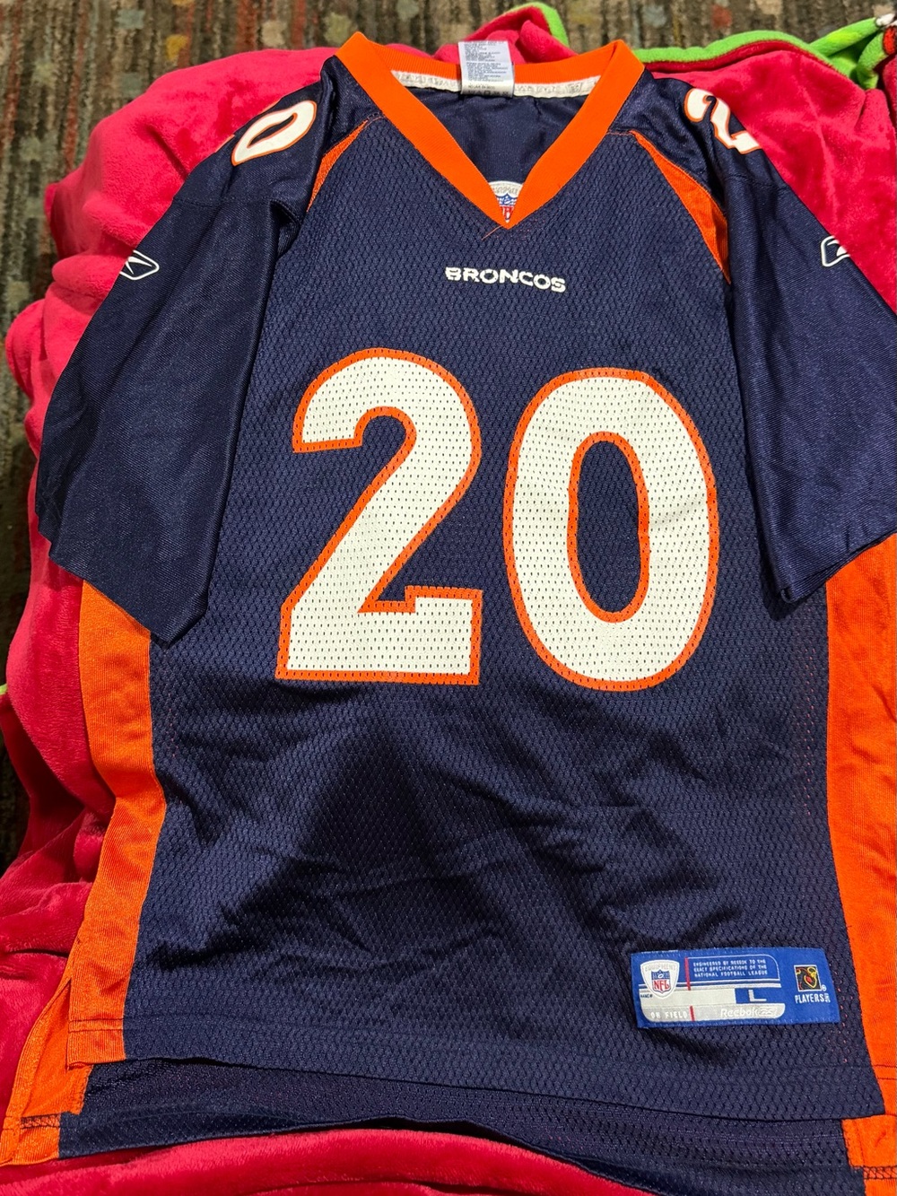 Bronco youth kids jersey #420
